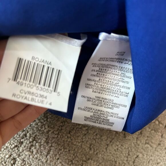 BCBGMaxAzria Blue One-Shoulder Dress - Picture 10 of 11